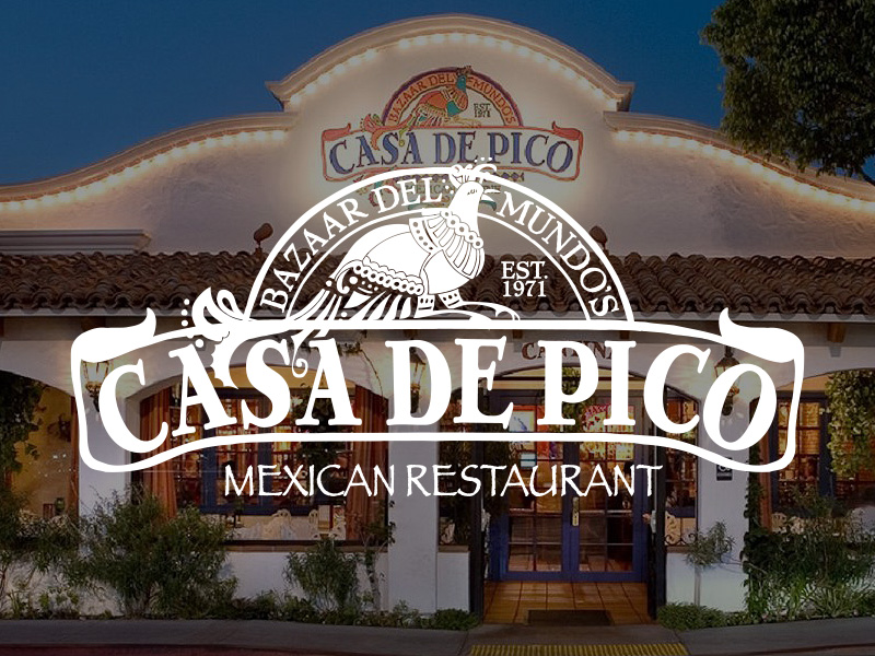 Casa de Pico Mexican Food Restaurant in Grossmont Center at La Mesa