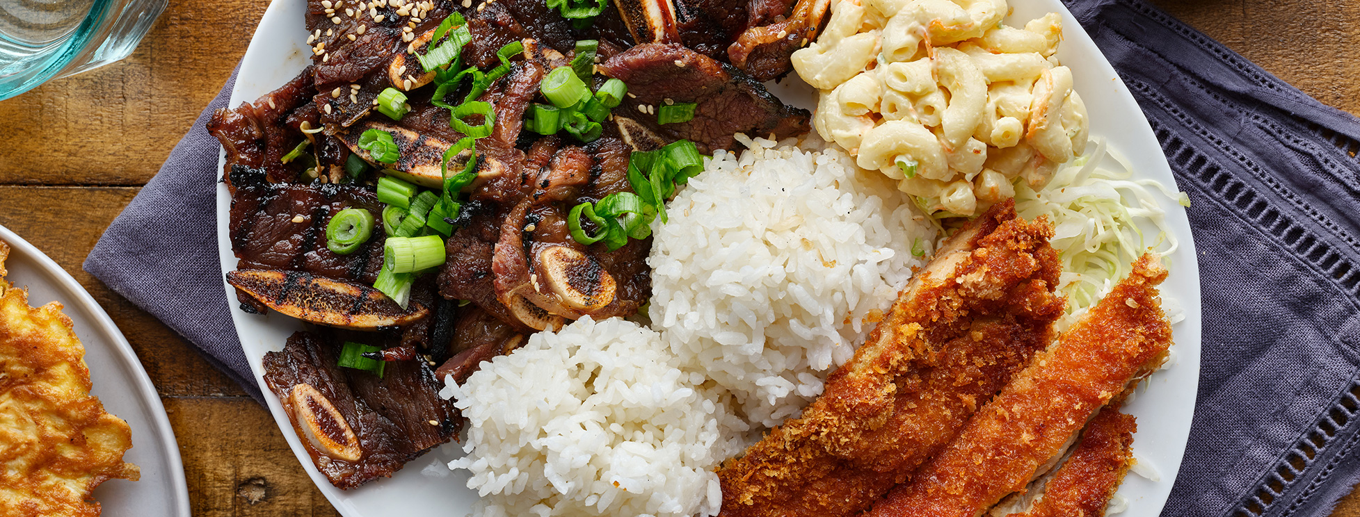 Maui Express Hawaiian plate lunch ribs and more at Grossmont Center La Mesa
